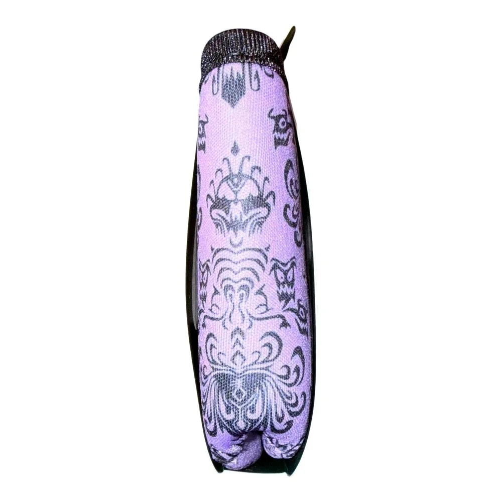 Starbucks 2026 Disney Parks Haunted Mansion Fabric Cup Sleeve Halloween Purple